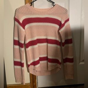 Pink sweater